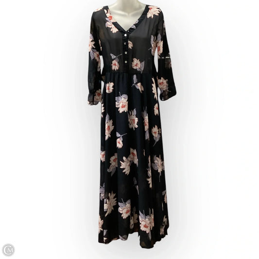 Dress Casual Maxi By Clothes Mentor In Floral Print, Size: Sp