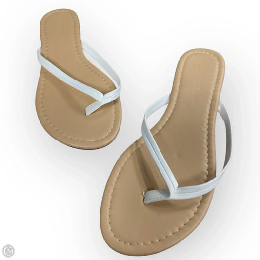 Sandals Flats By Wild Diva In Tan, Size: 8