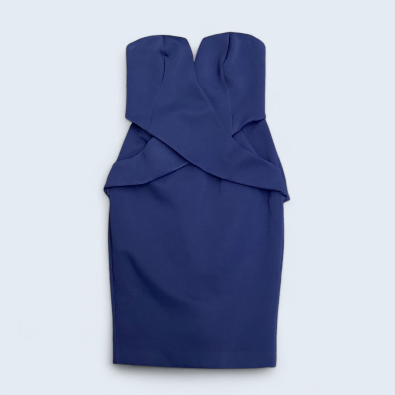 DRESS PARTY MIDI     in NAVY, Size: M