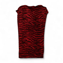 Load image into Gallery viewer, Dress Casual Midi By Michael Kors In Black &amp; Red, Size: Xxs
