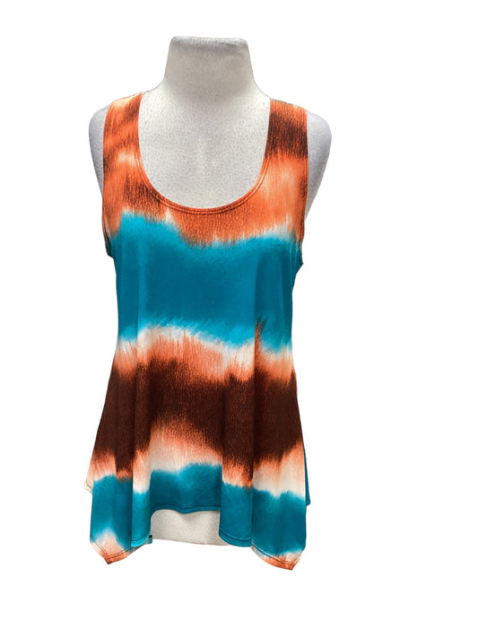 Multi Top Sleeveless , Size M