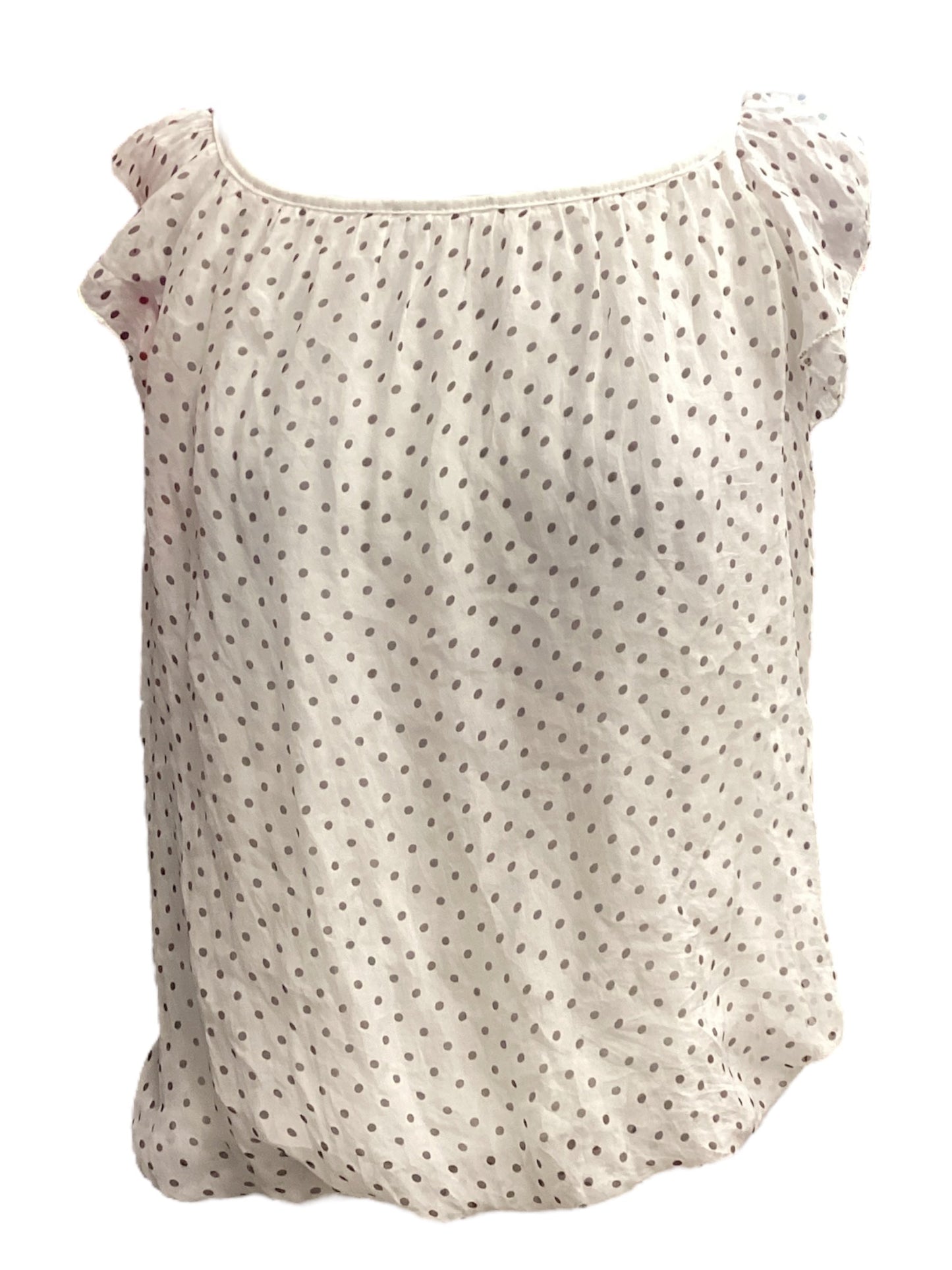 Polkadot Pattern Top Sleeveless , Size S