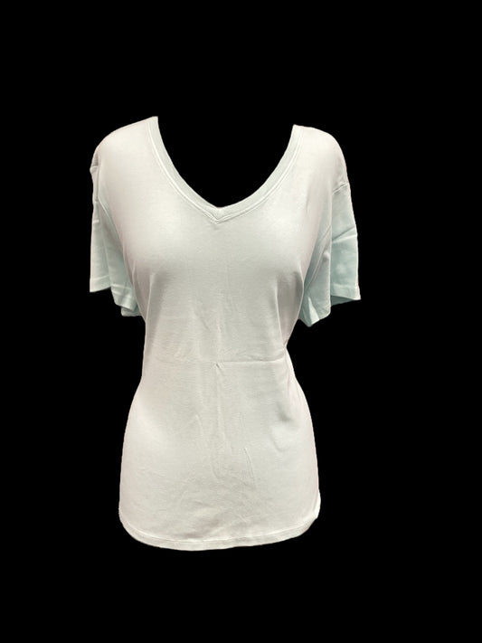 Blue Top Short Sleeve Eddie Bauer, Size Xxl