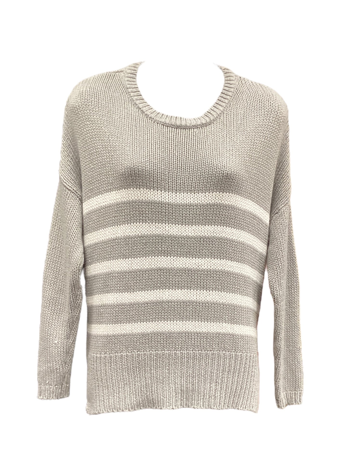 Top Long Sleeve  In Beige, Size: S
