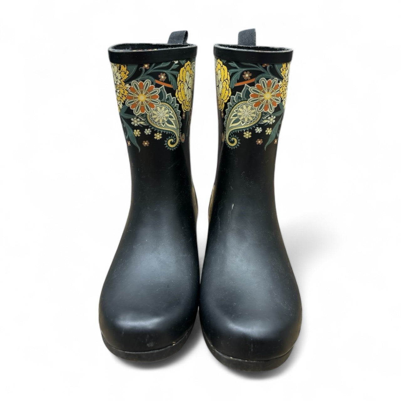 Boots Rain  In Black, Size: 6