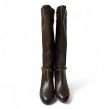 Load image into Gallery viewer, Boots Mid-calf Heels By Aerosoles In Brown, Size: 6
