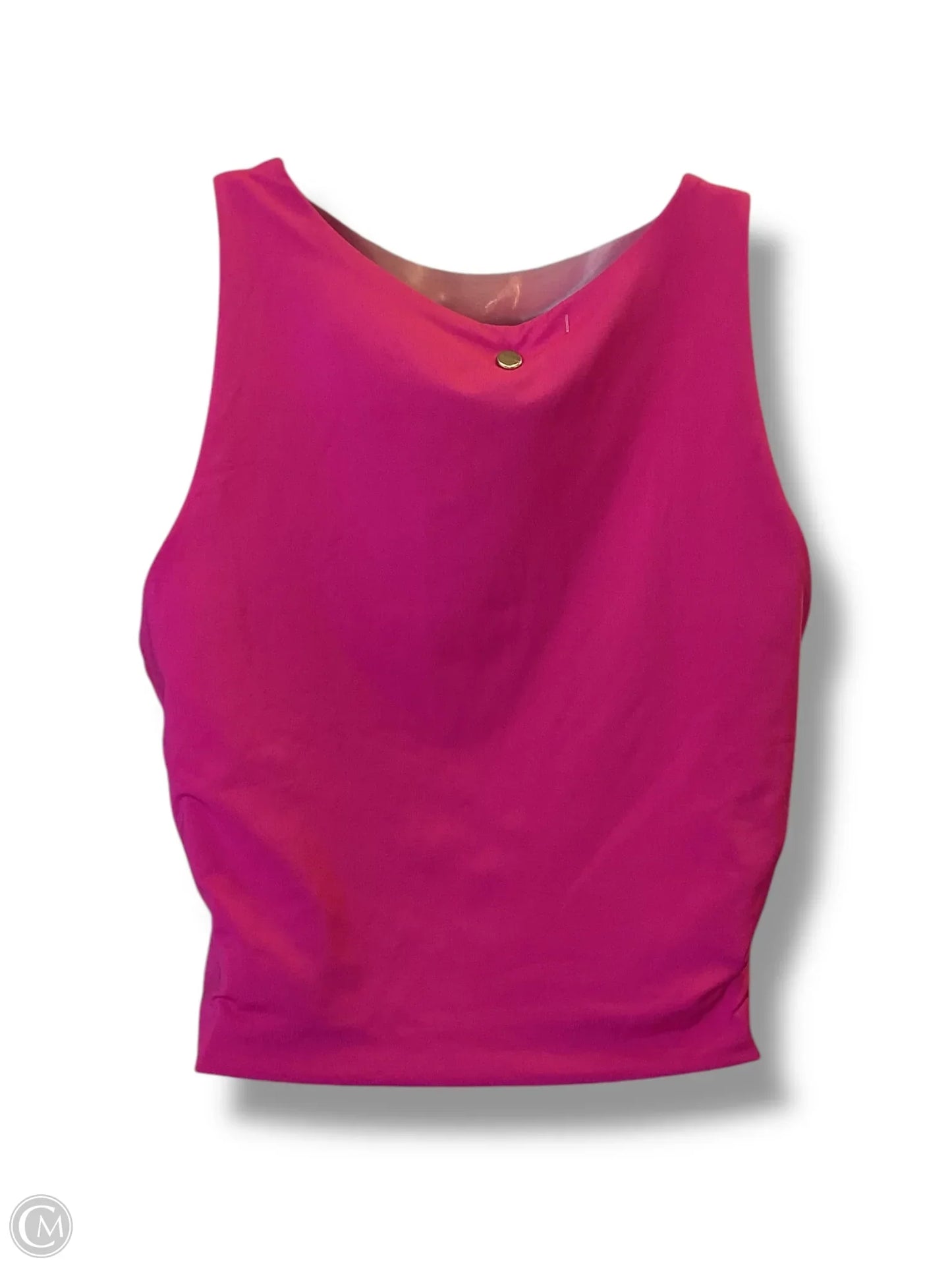 Tank Top  In Pink, Size: S