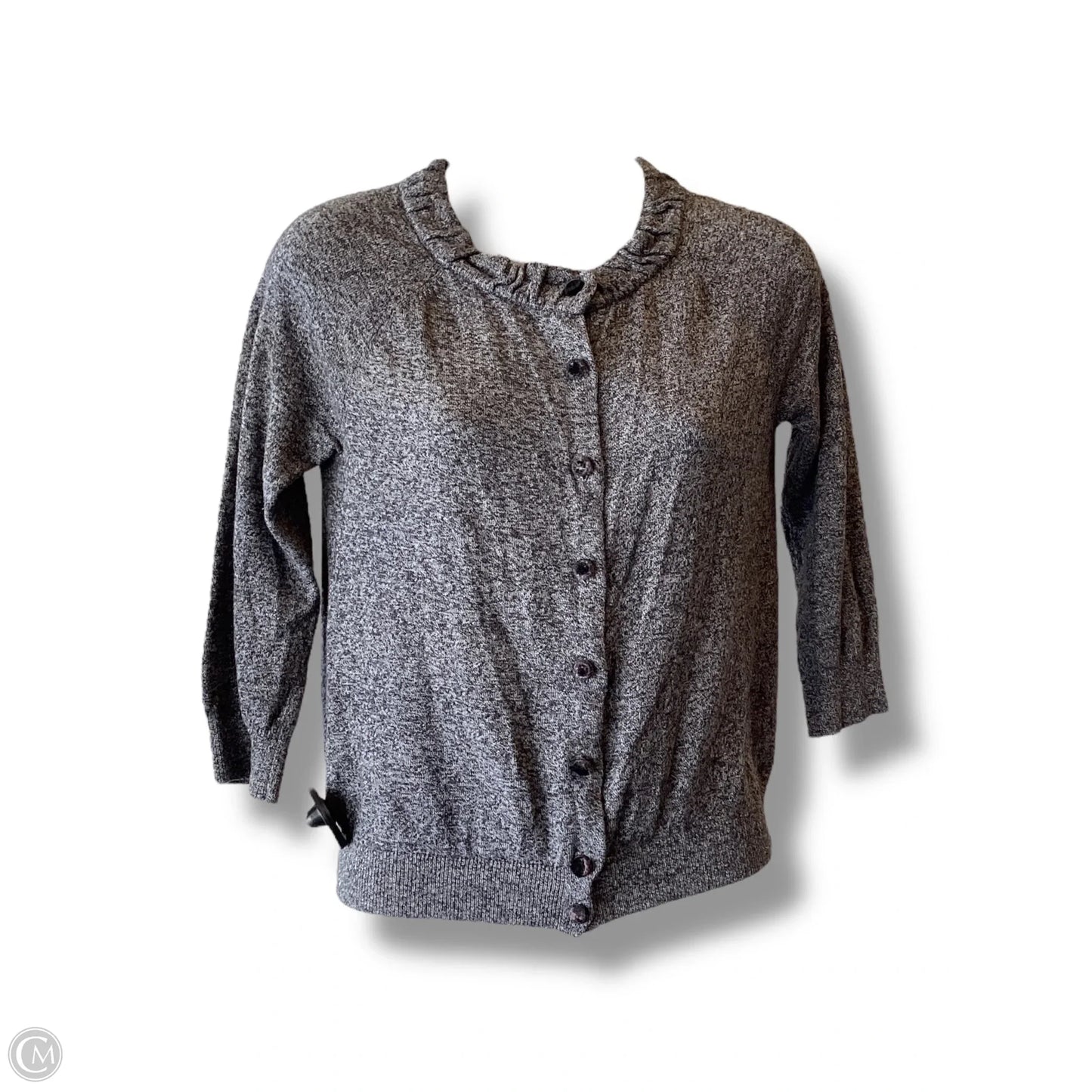 Cardigan By Ann Taylor In Grey, Size: Sp