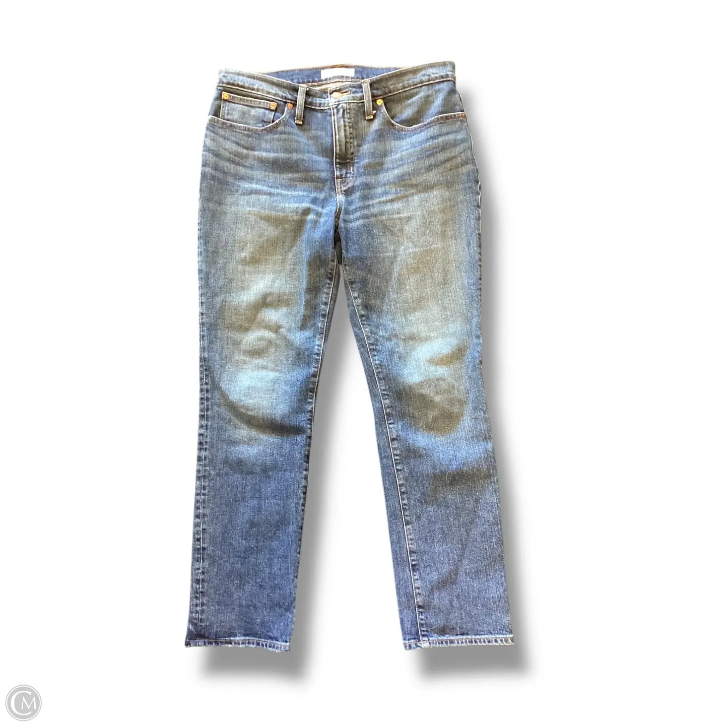 Jeans Boyfriend By Madewell In Blue Denim, Size: 28