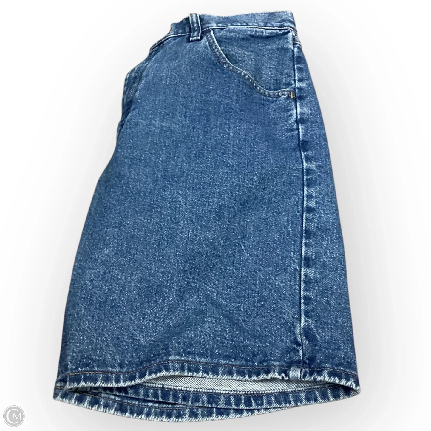Shorts By Wrangler In Blue Denim, Size: 12