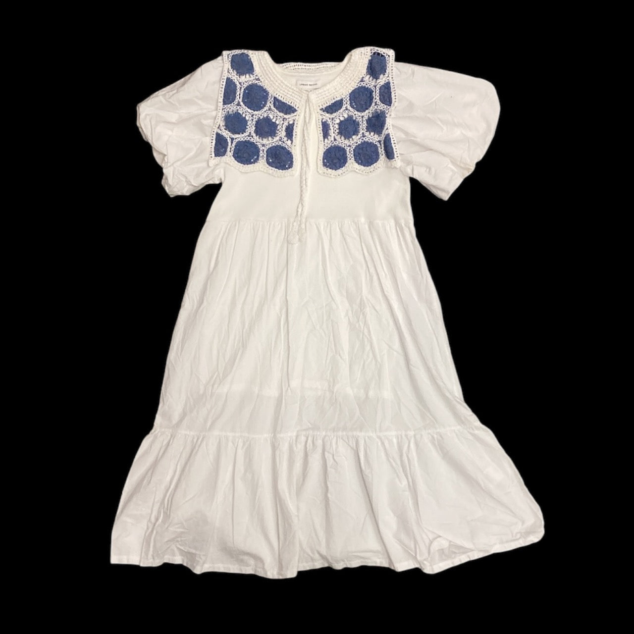 Dress Casual Midi  In White, Size: 6
