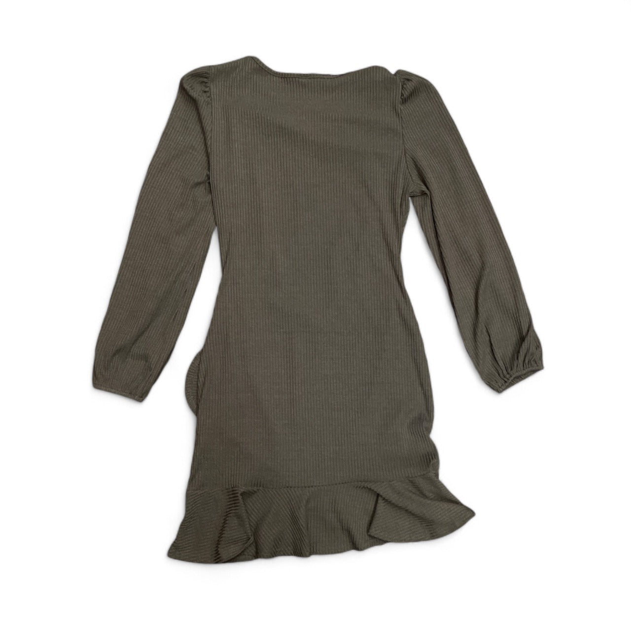 Dress Casual Midi By  Byinns In Green, Size: L