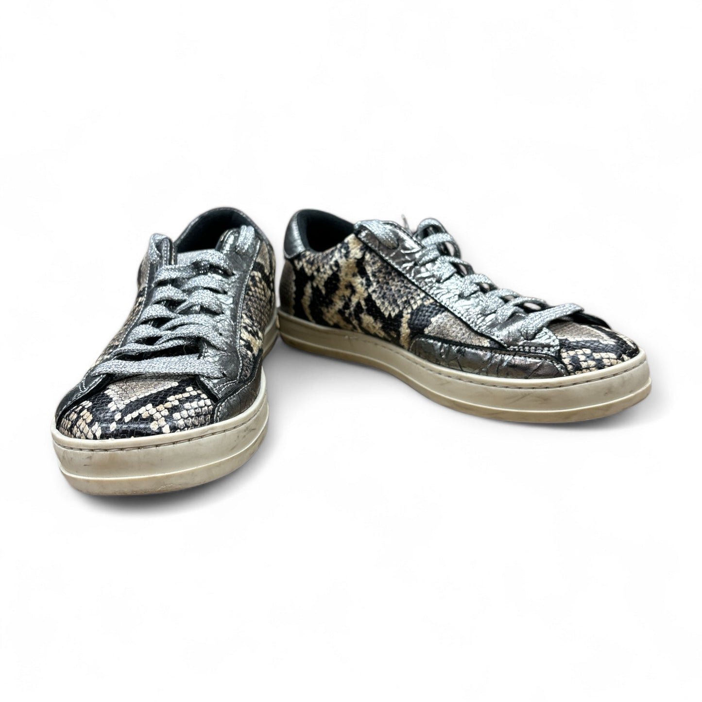 Shoes Sneakers By P448 In Snakeskin Print, Size: 6
