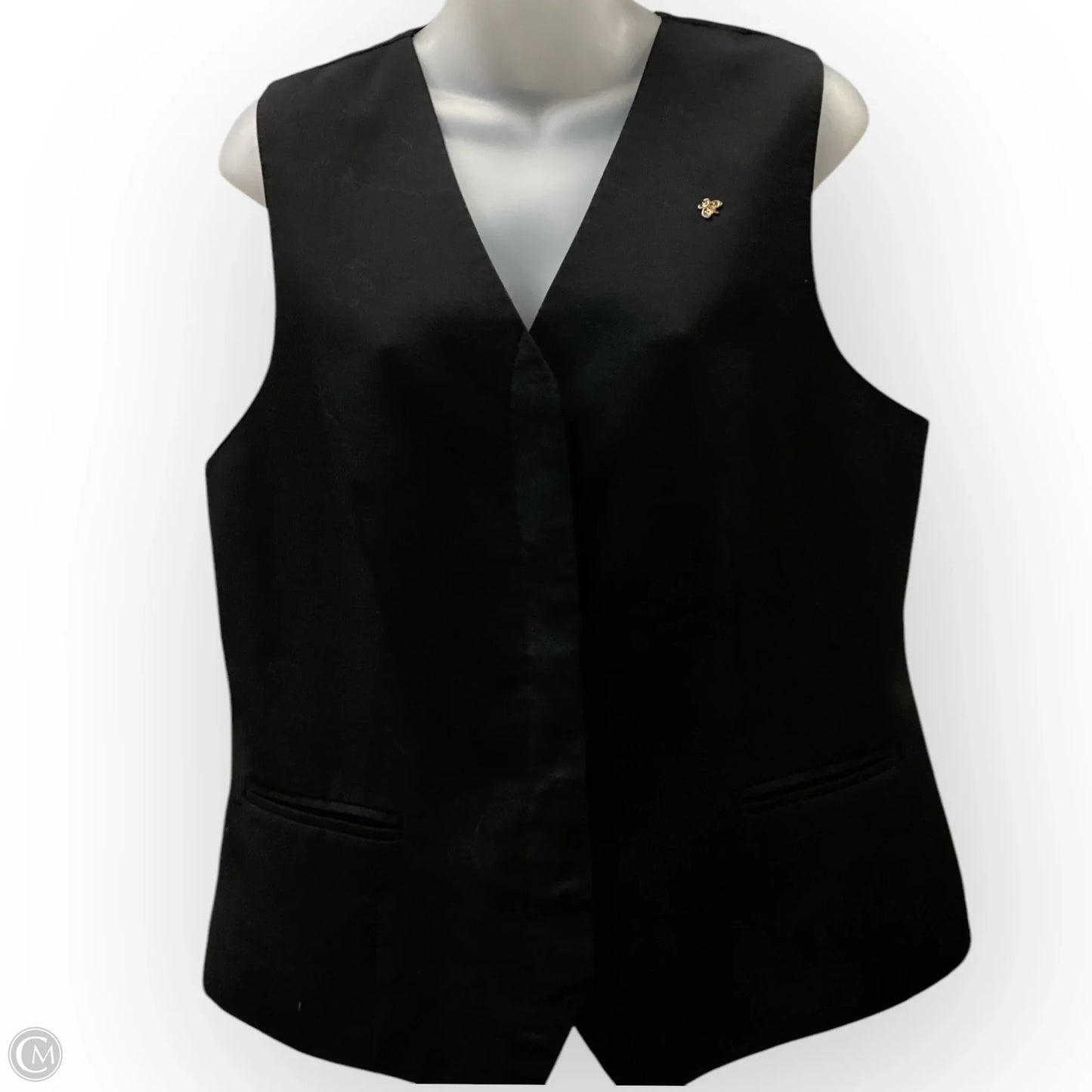 Vest Other  In Black, Size: M