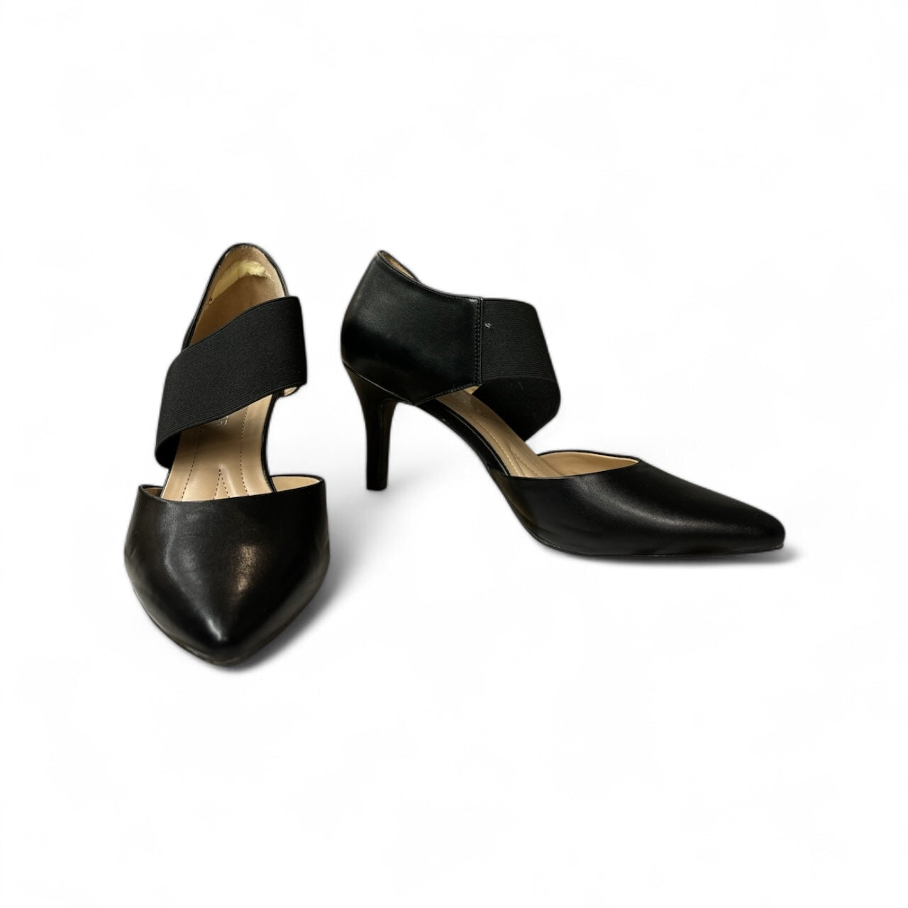Shoes Heels Kitten  In Black, Size: 11