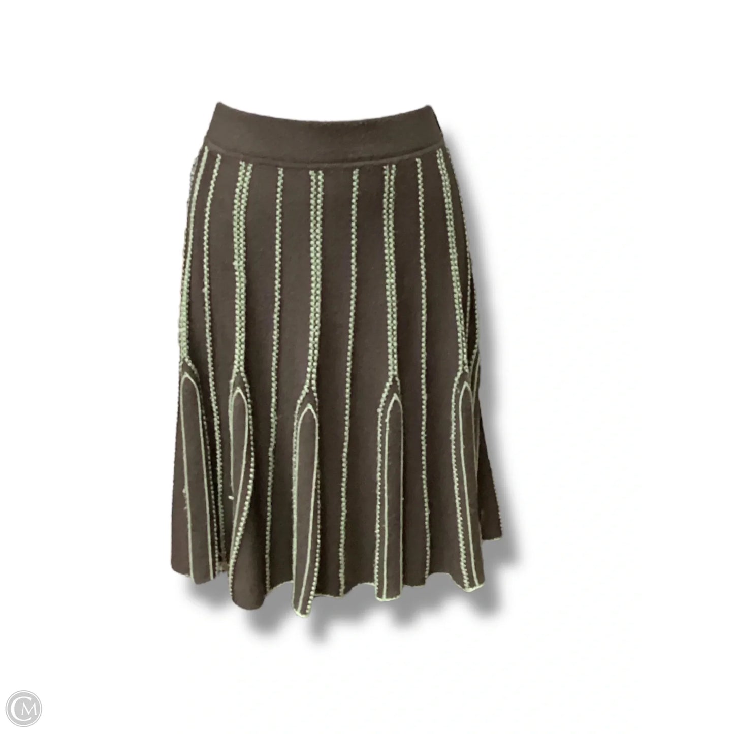 Skirt Midi By Sux In Brown, Size: M