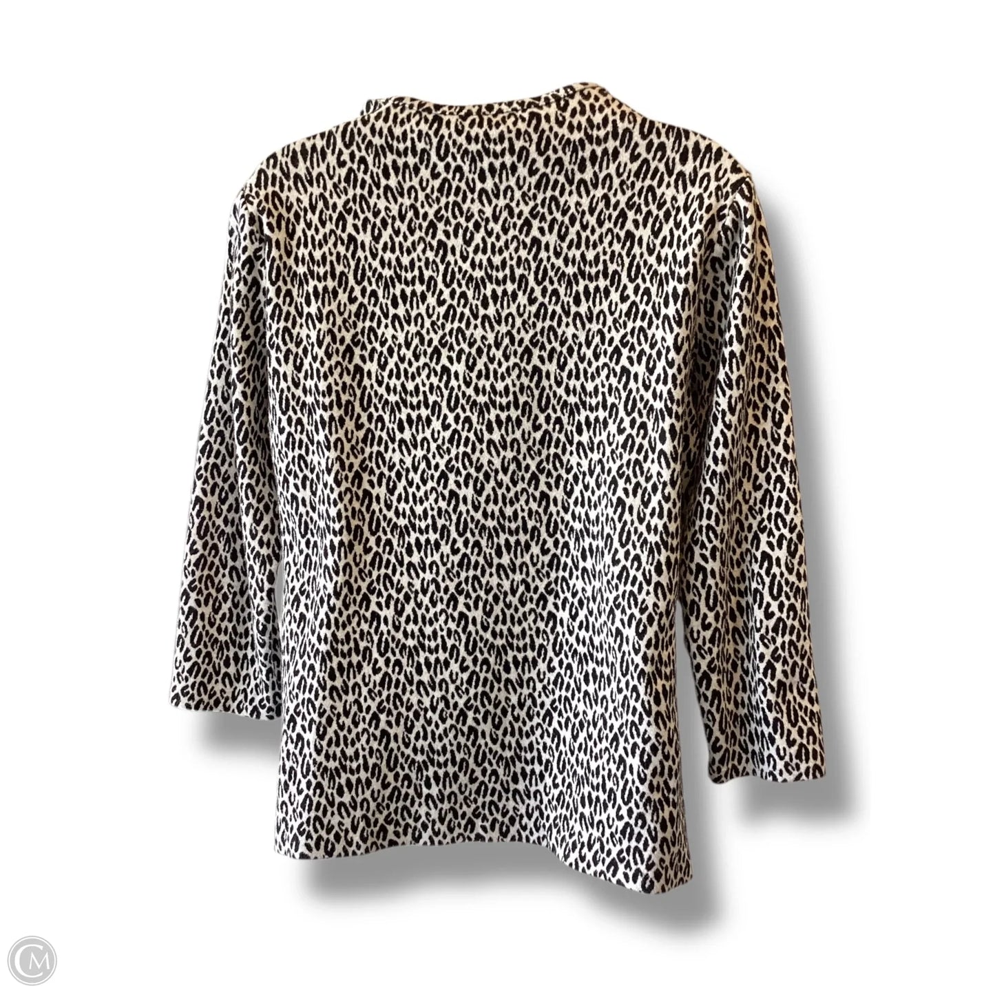 Sweater By Talbots In Animal Print, Size: S