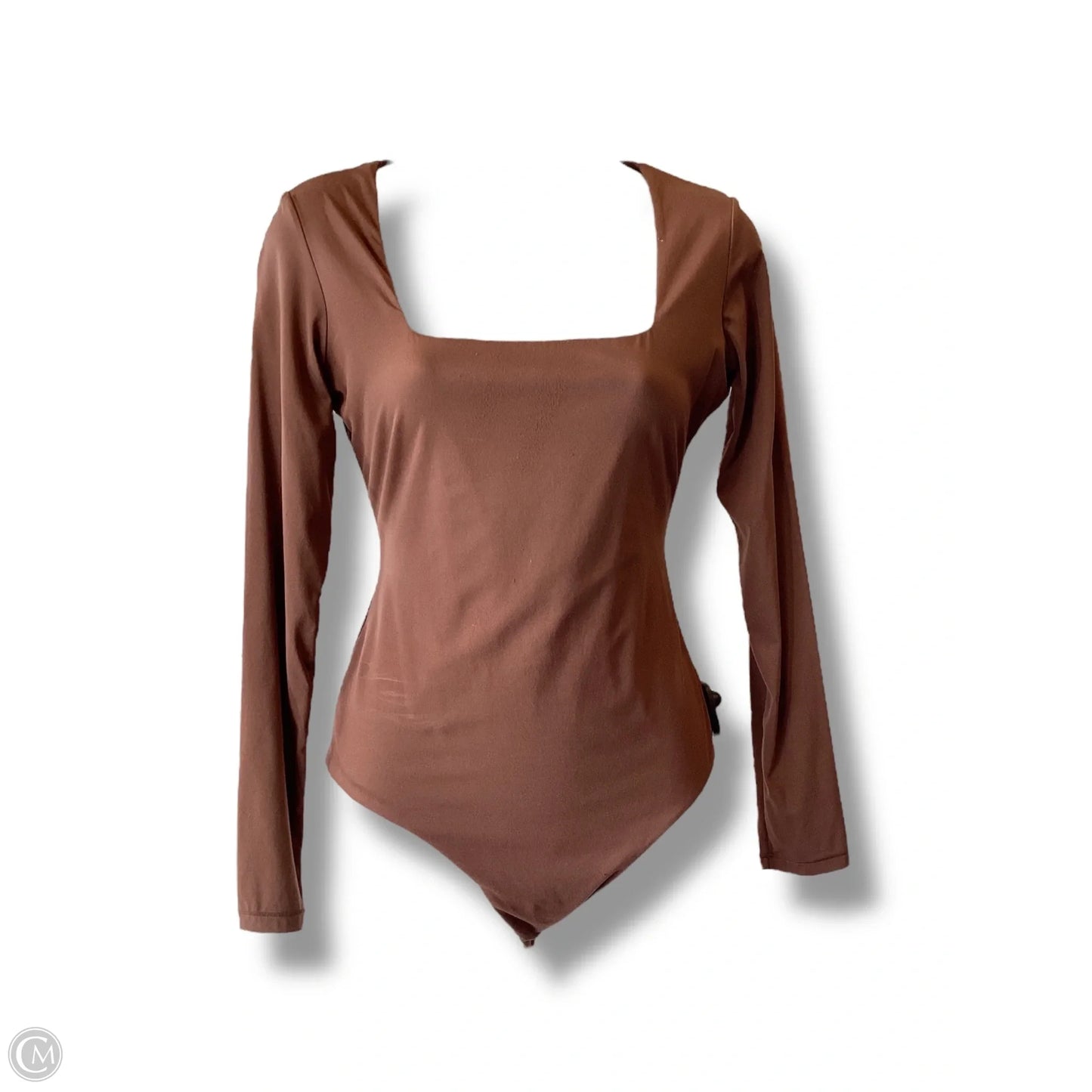 Bodysuit  In Brown, Size: M