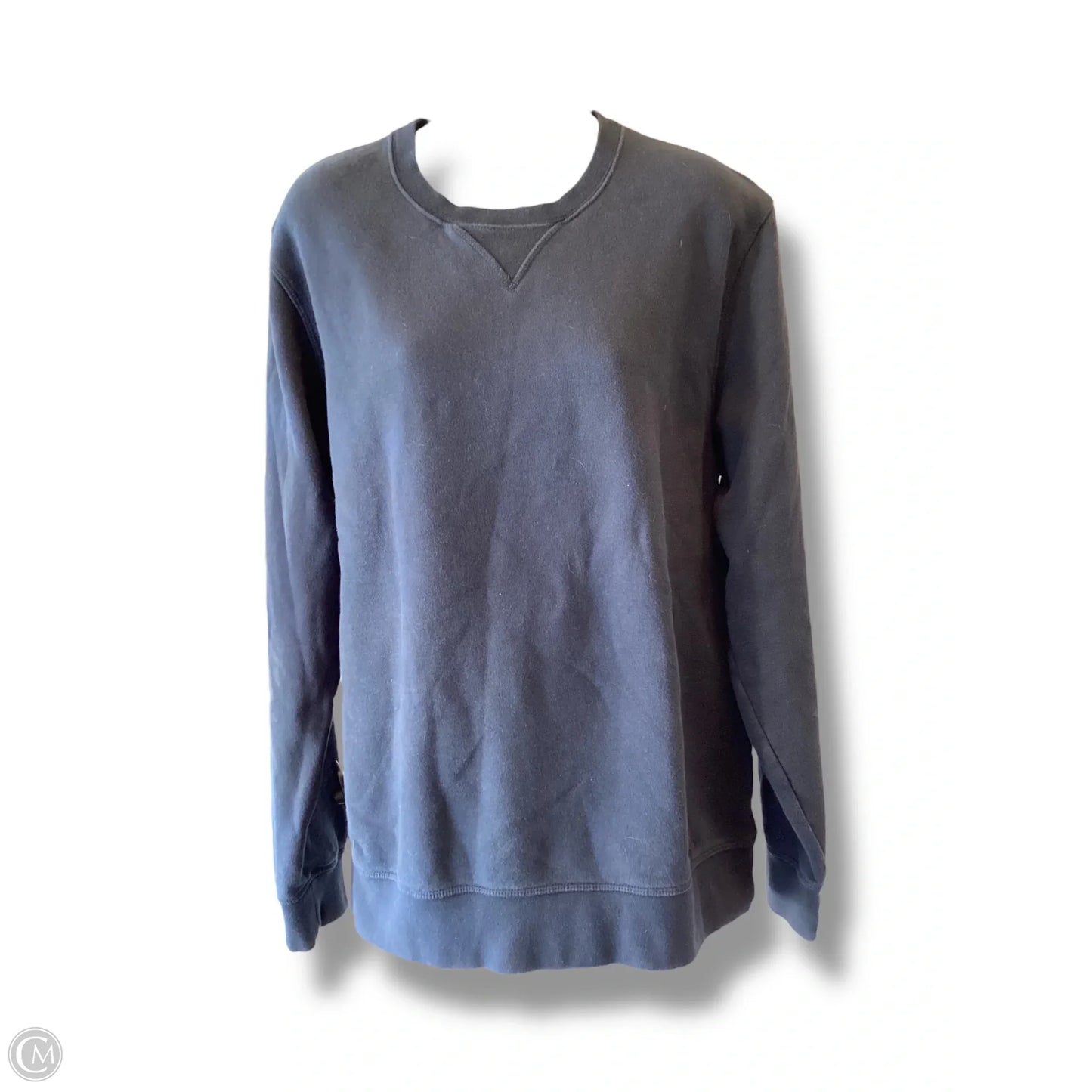 Sweatshirt Crewneck By L.l. Bean In Navy, Size: M