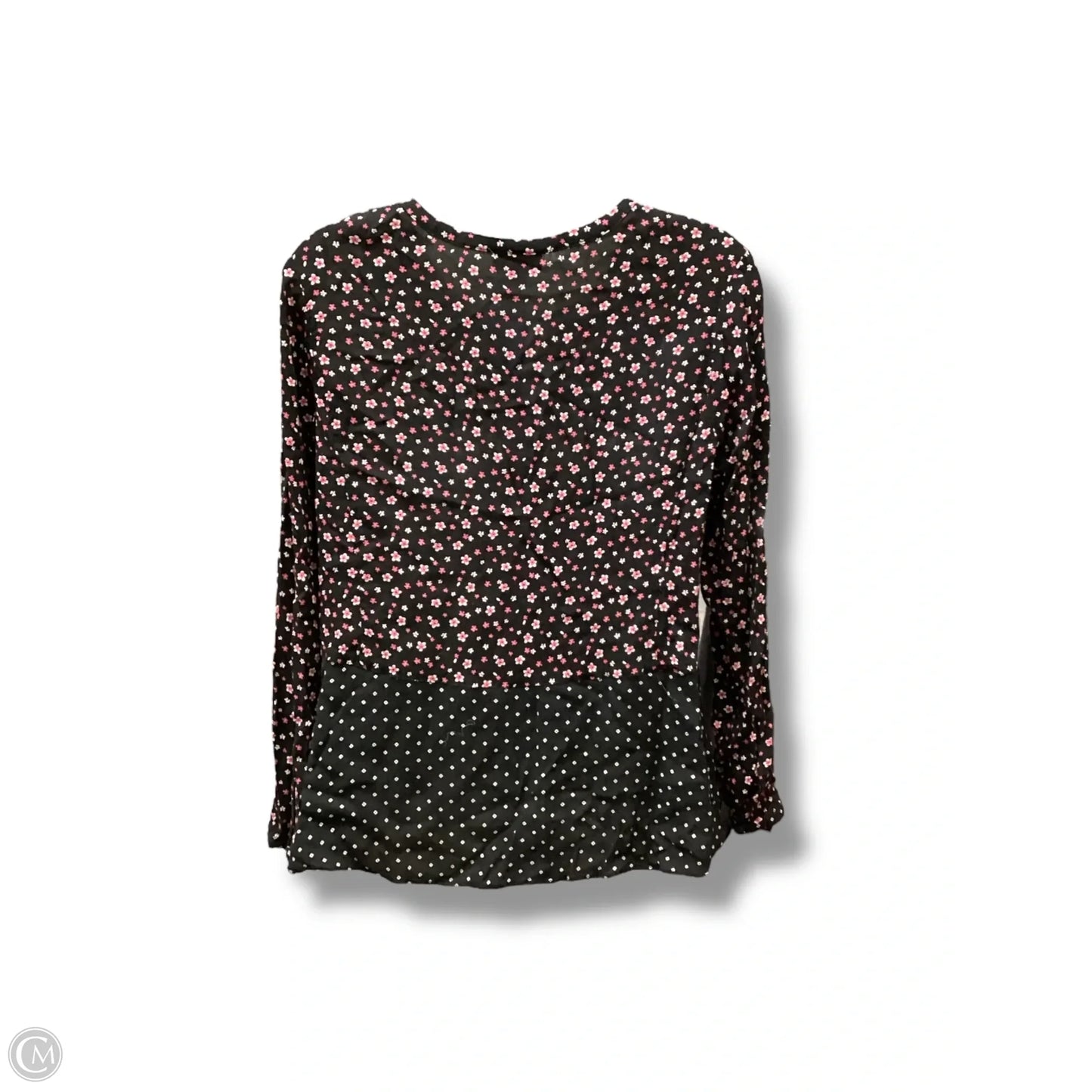 Top Long Sleeve By J. Jill In Floral Print, Size: Sp