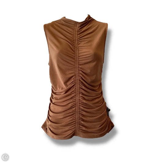 Tank Top By Calvin Klein In Brown, Size: L