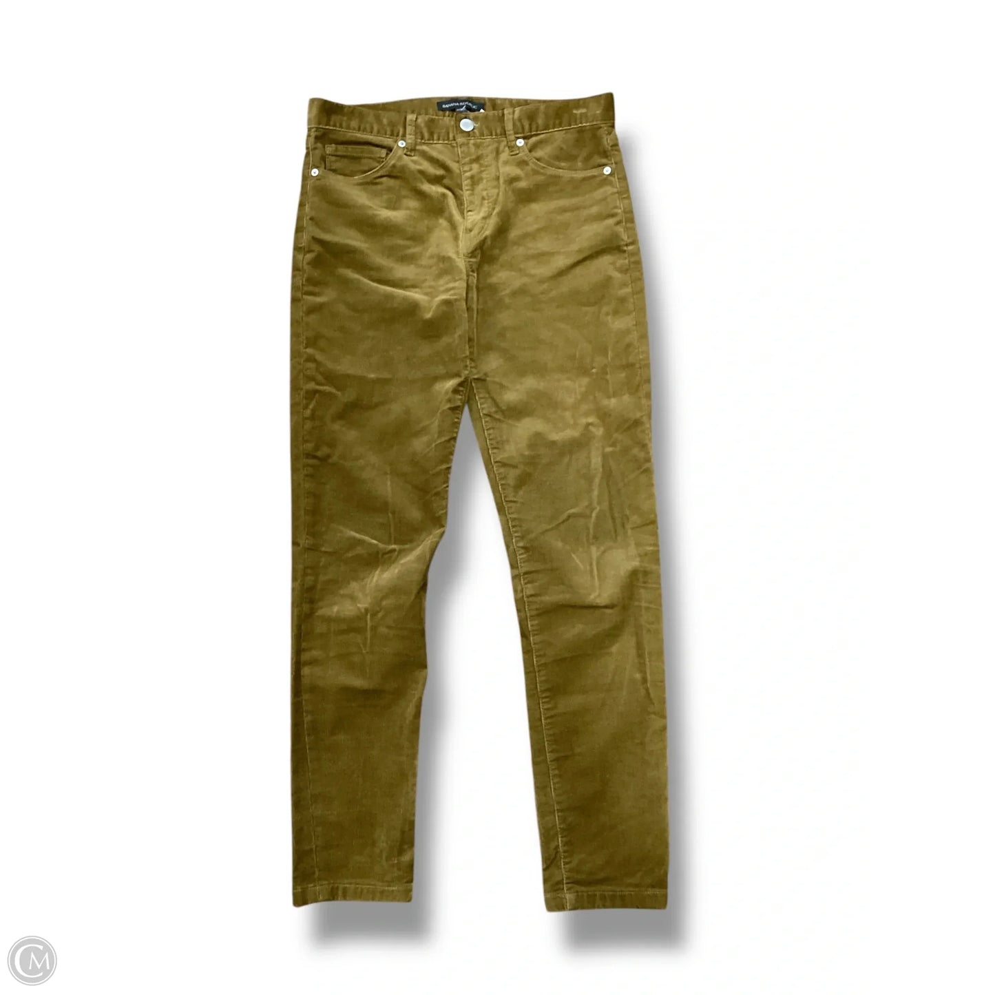 Pants Corduroy By Banana Republic In Gold, Size: 4