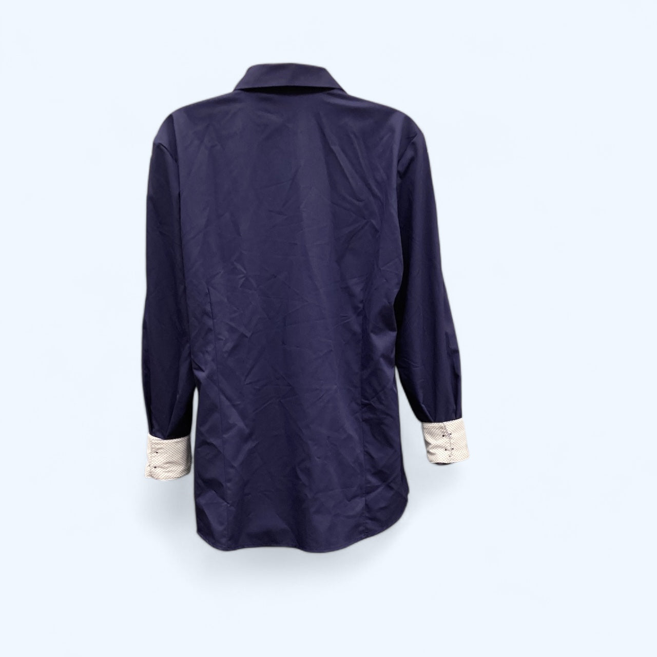 Top Long Sleeve  In Navy, Size: L