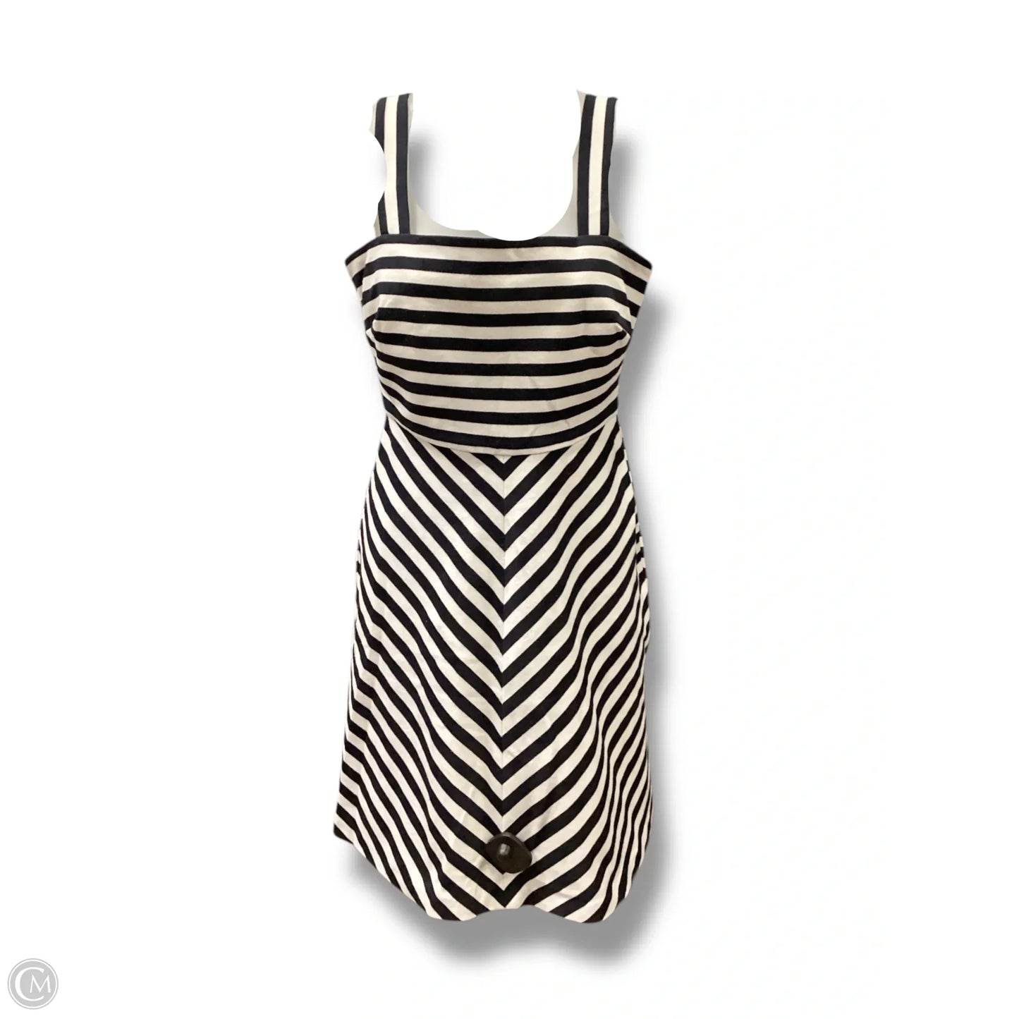 Dress Casual Short By Michael By Michael Kors In Blue & White, Size: 0