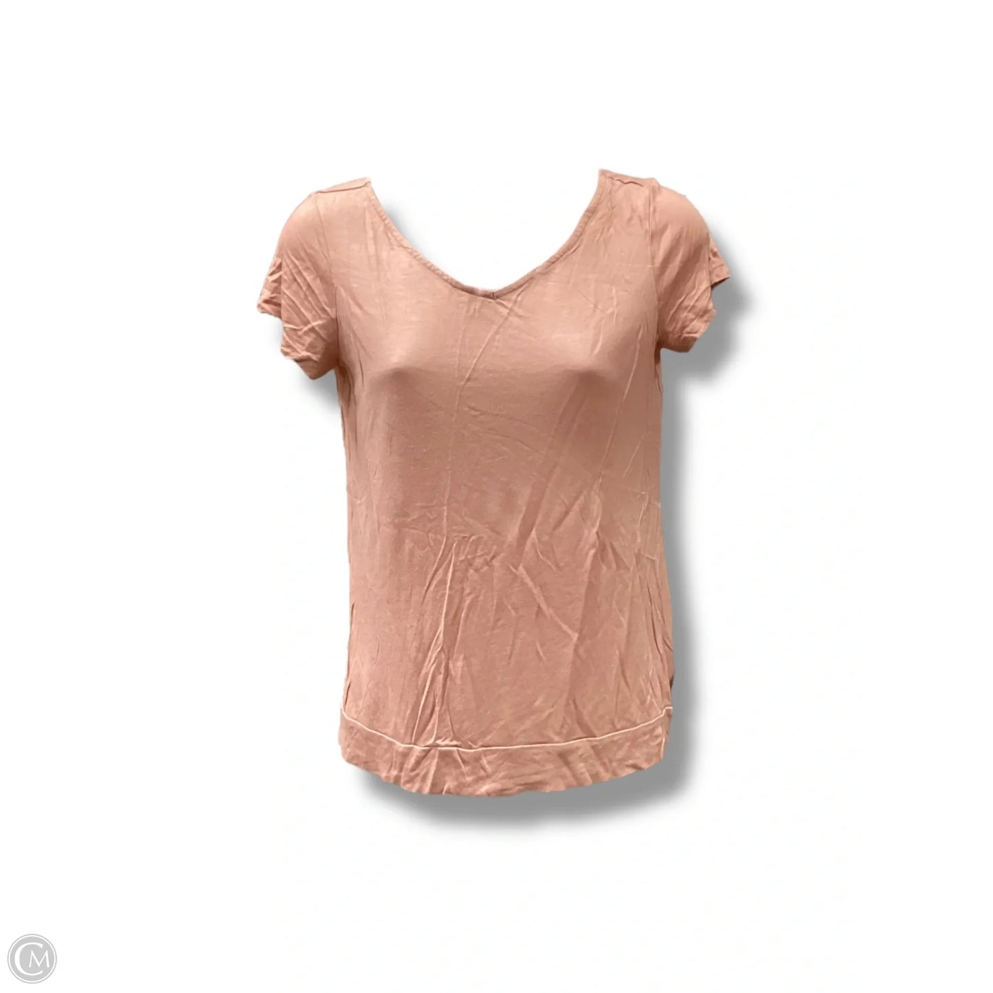 Top Short Sleeve By Banana Republic In Pink, Size: Xs