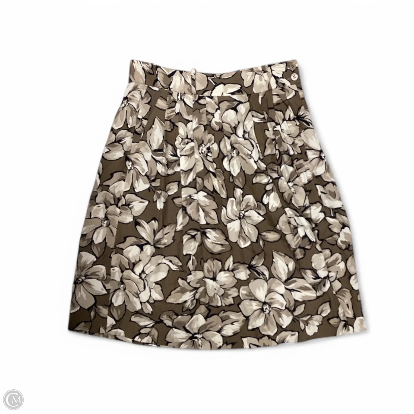 Skirt Midi By Jones New York In Brown, Size: 10