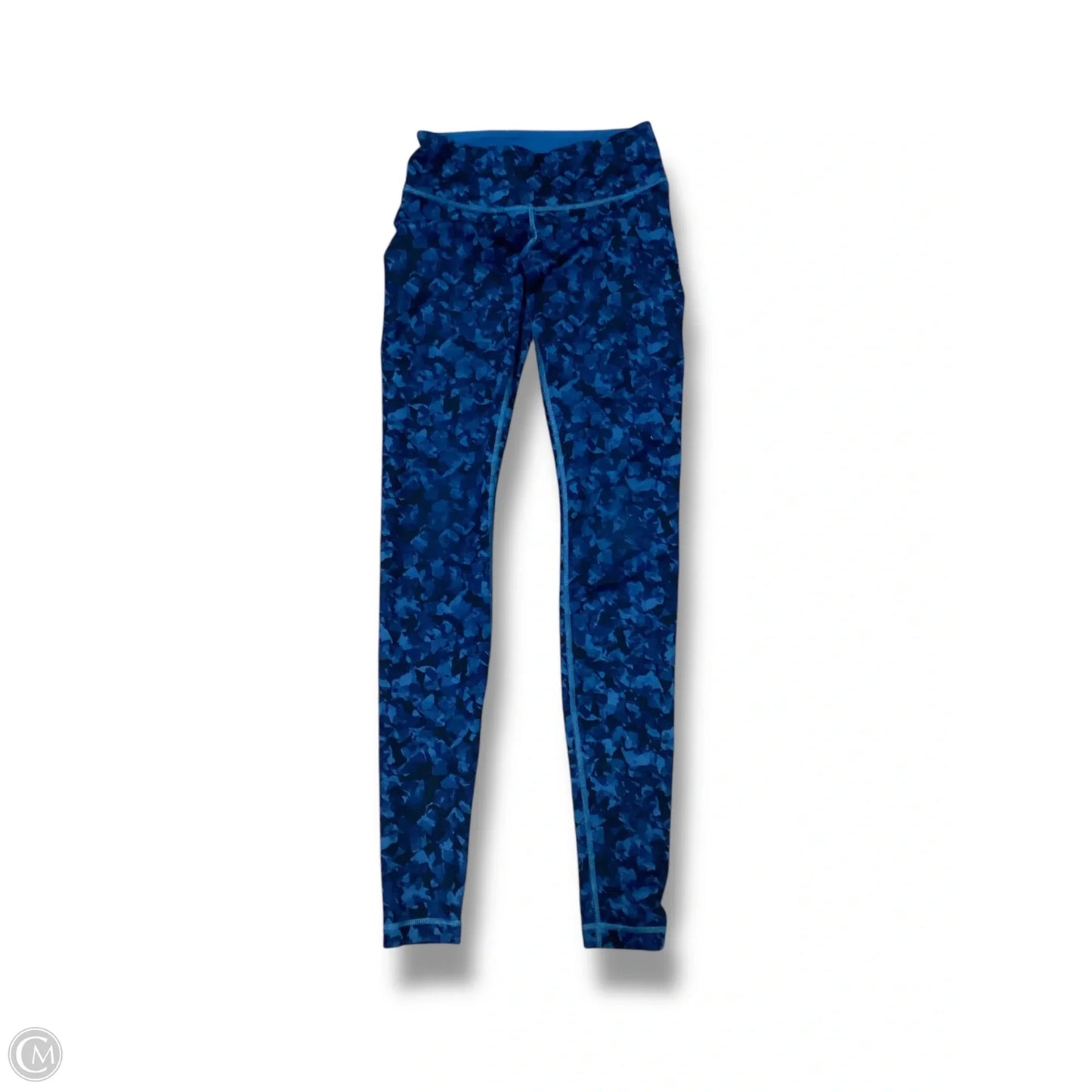 Athletic Leggings By Lululemon In Blue, Size: S