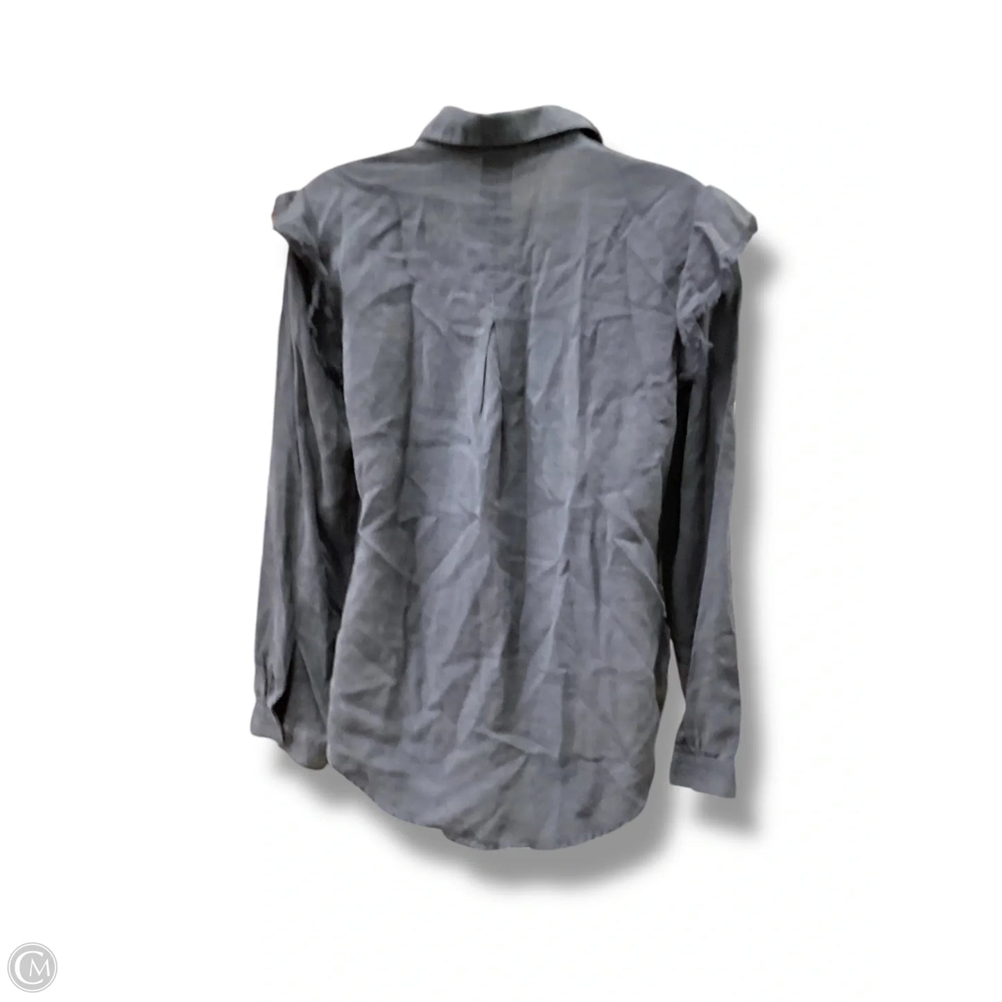 Top Long Sleeve By Anthropologie In Blue, Size: Xs