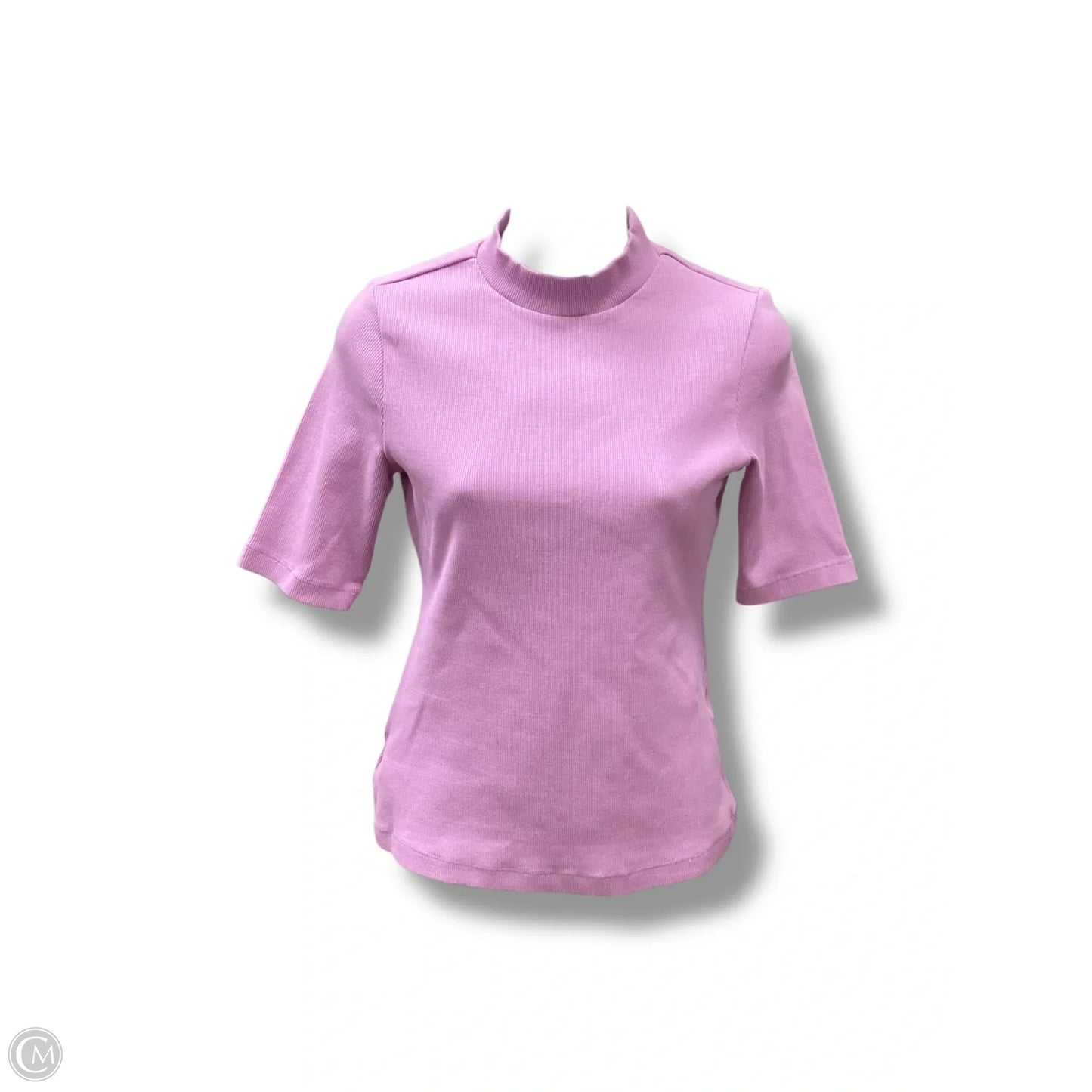 Top Short Sleeve By Anthropologie In Pink, Size: Xs