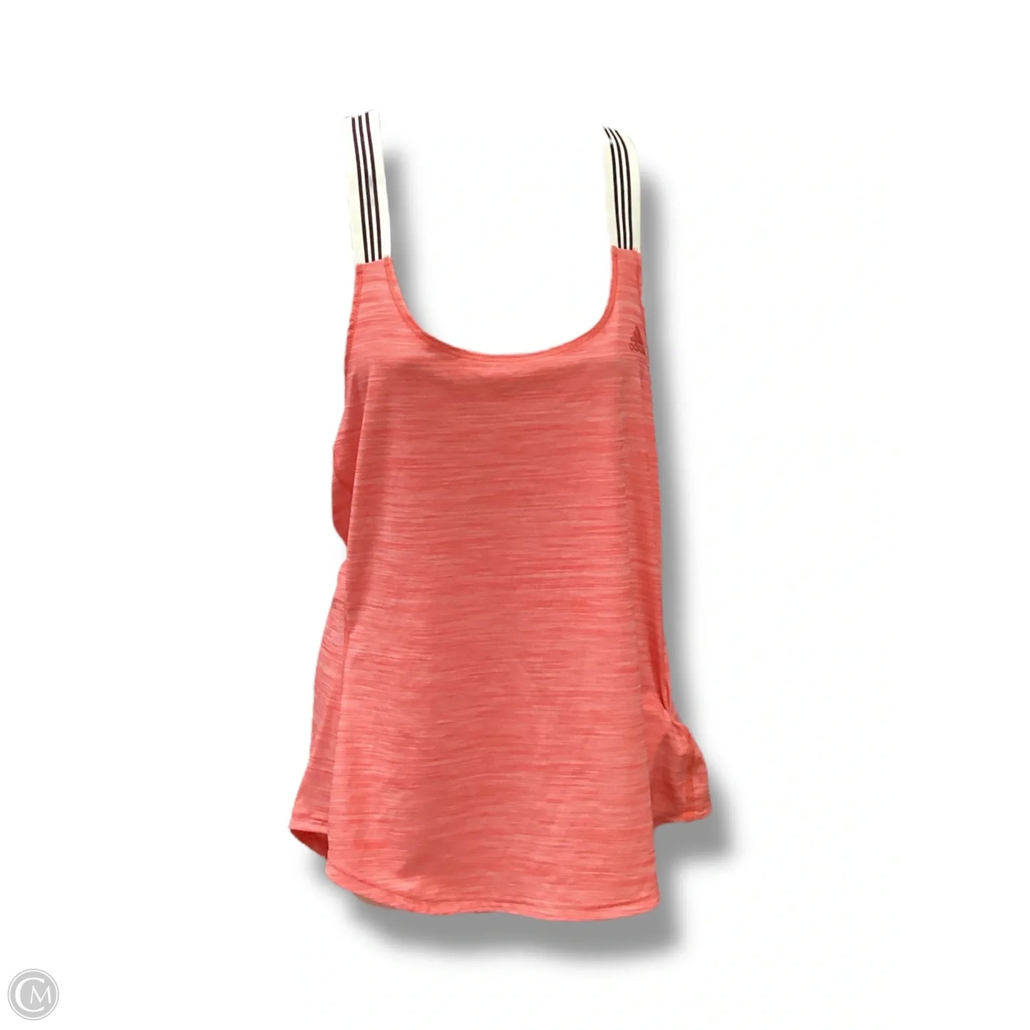 Athletic Tank Top By Adidas In Pink, Size: L