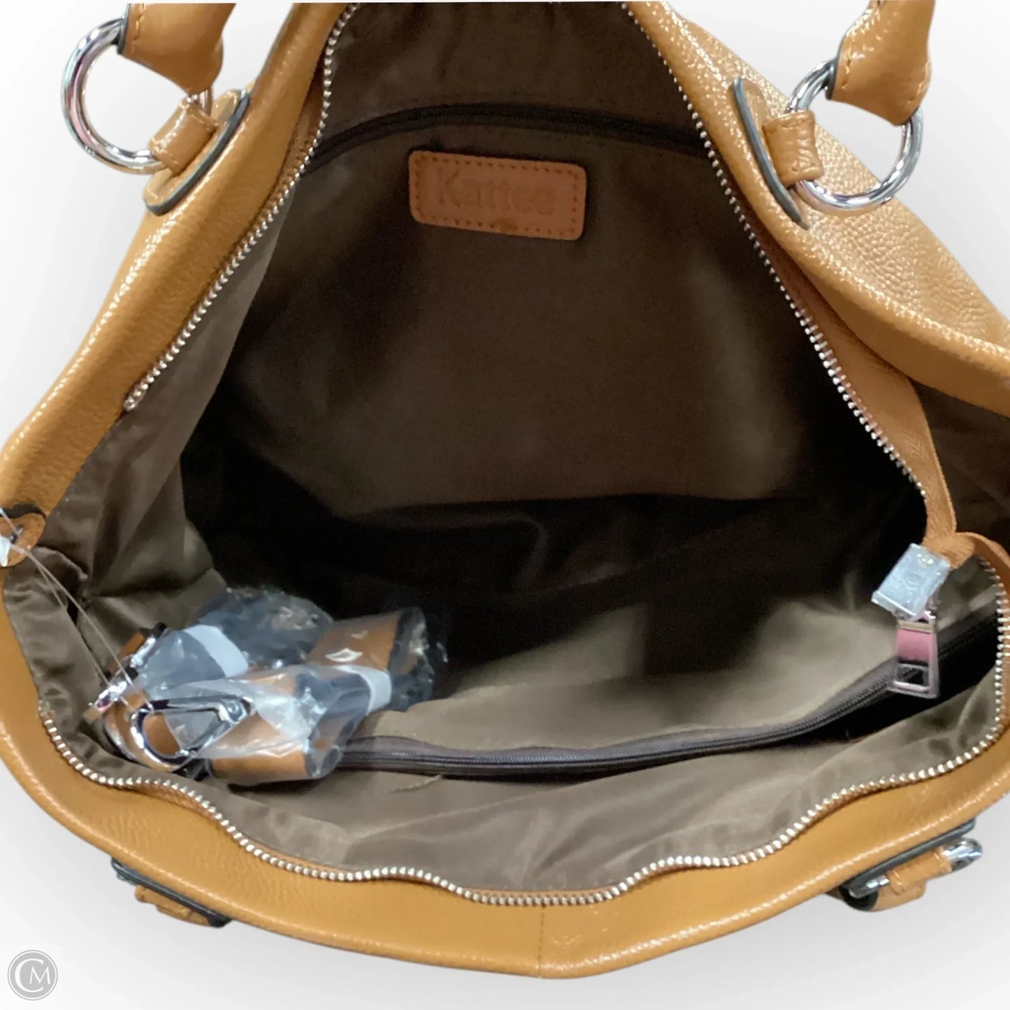 Large Brown Tote by Kattee - Like New