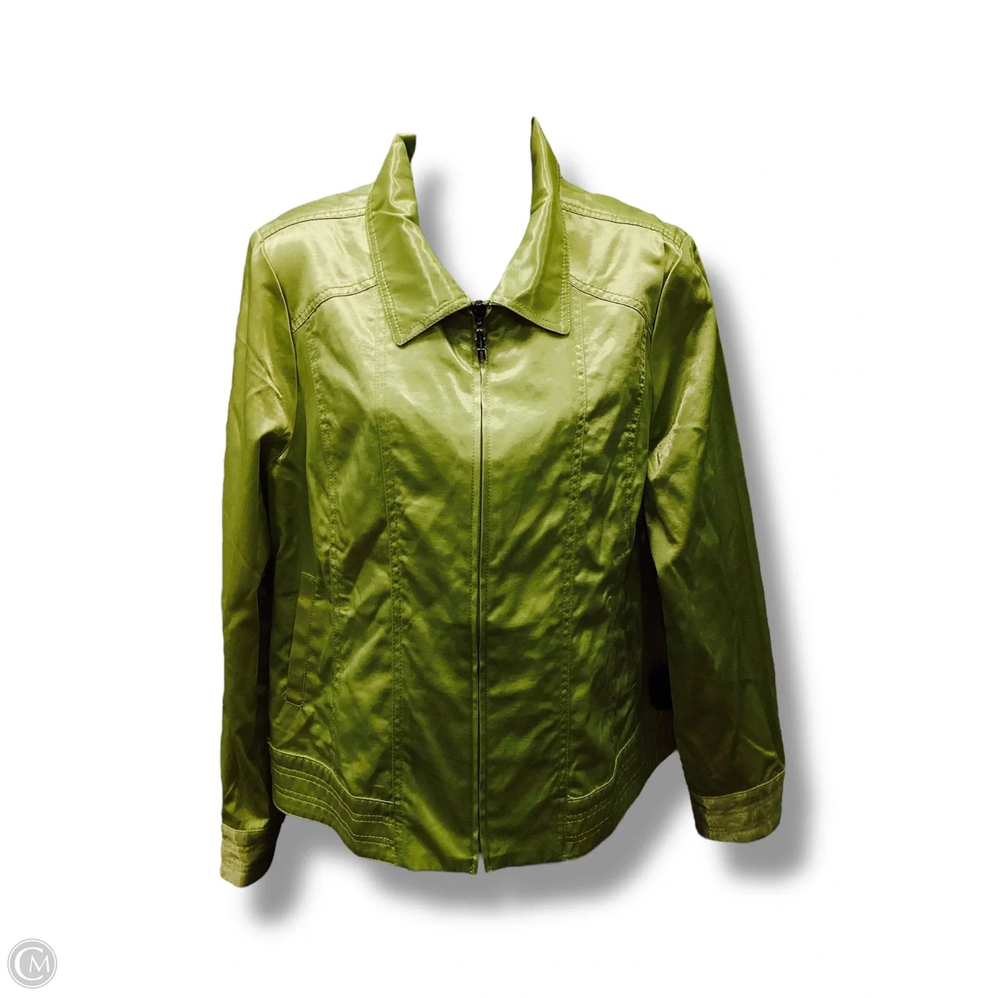 Jacket Other By Susan Graver In Green, Size: M