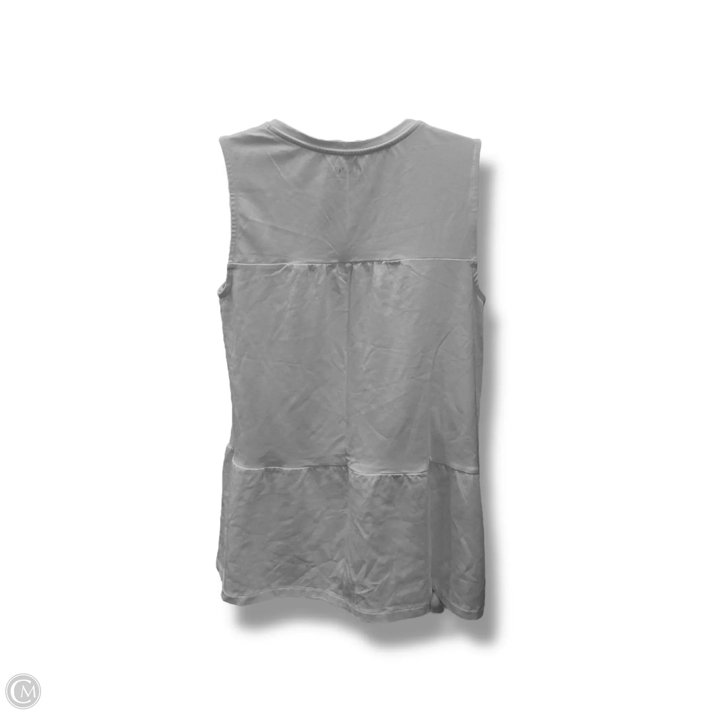 Top Sleeveless  In White, Size: M