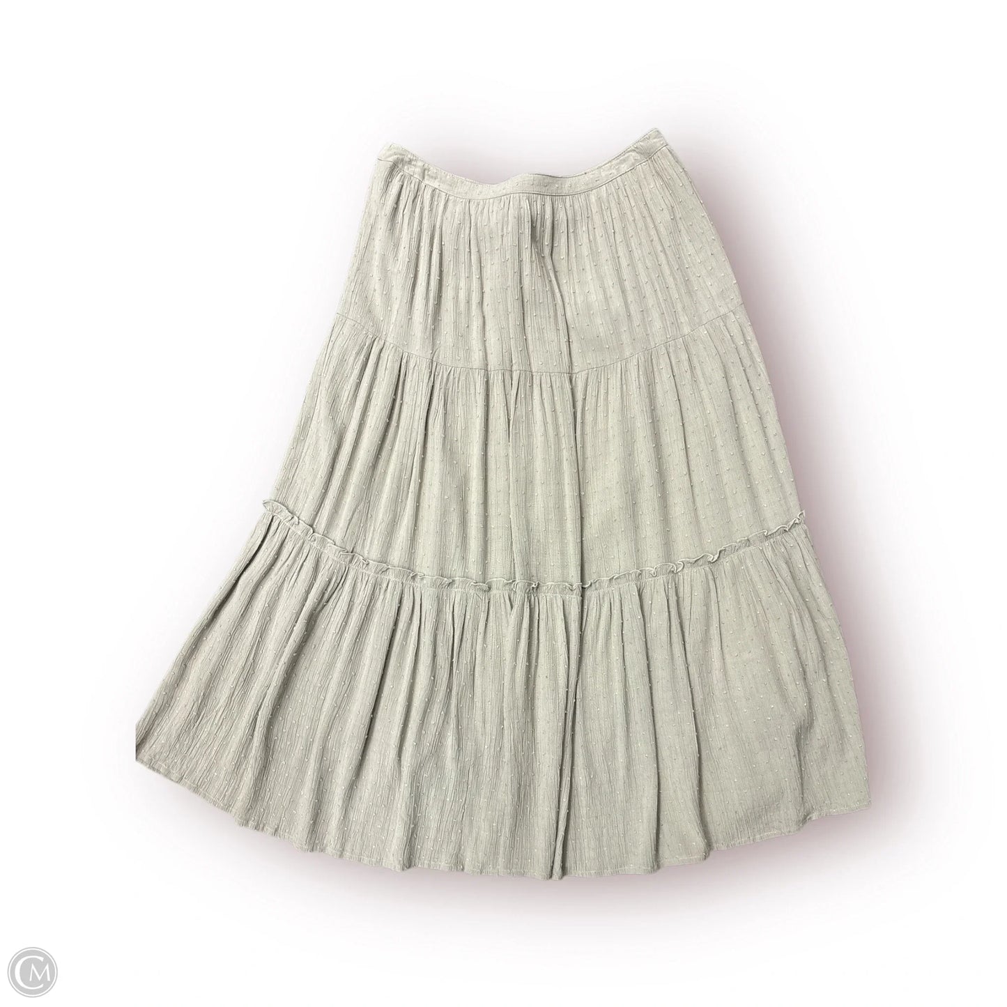 Skirt Maxi  In Green, Size: S