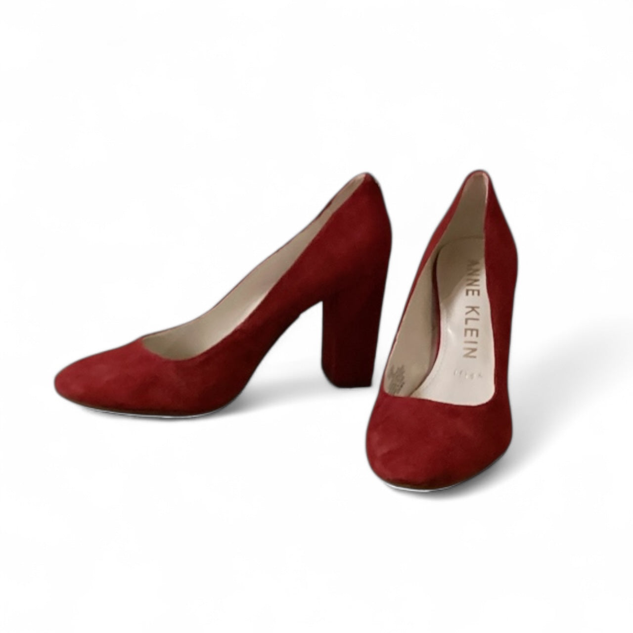 Shoes Heels Block By Anne Klein In Red, Size: 7.5