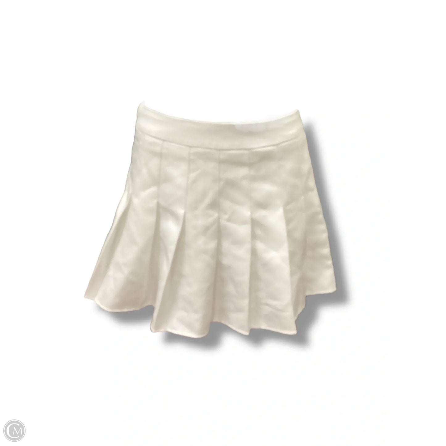 Skirt Mini & Short By Clothes Mentor In White, Size: S