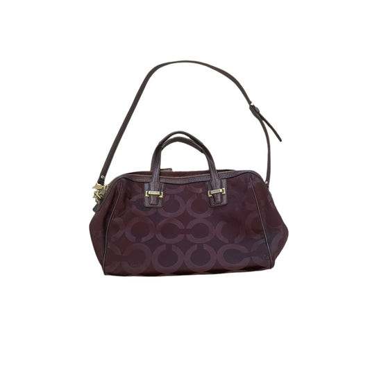 Handbag Designer By Coach, Size: Medium