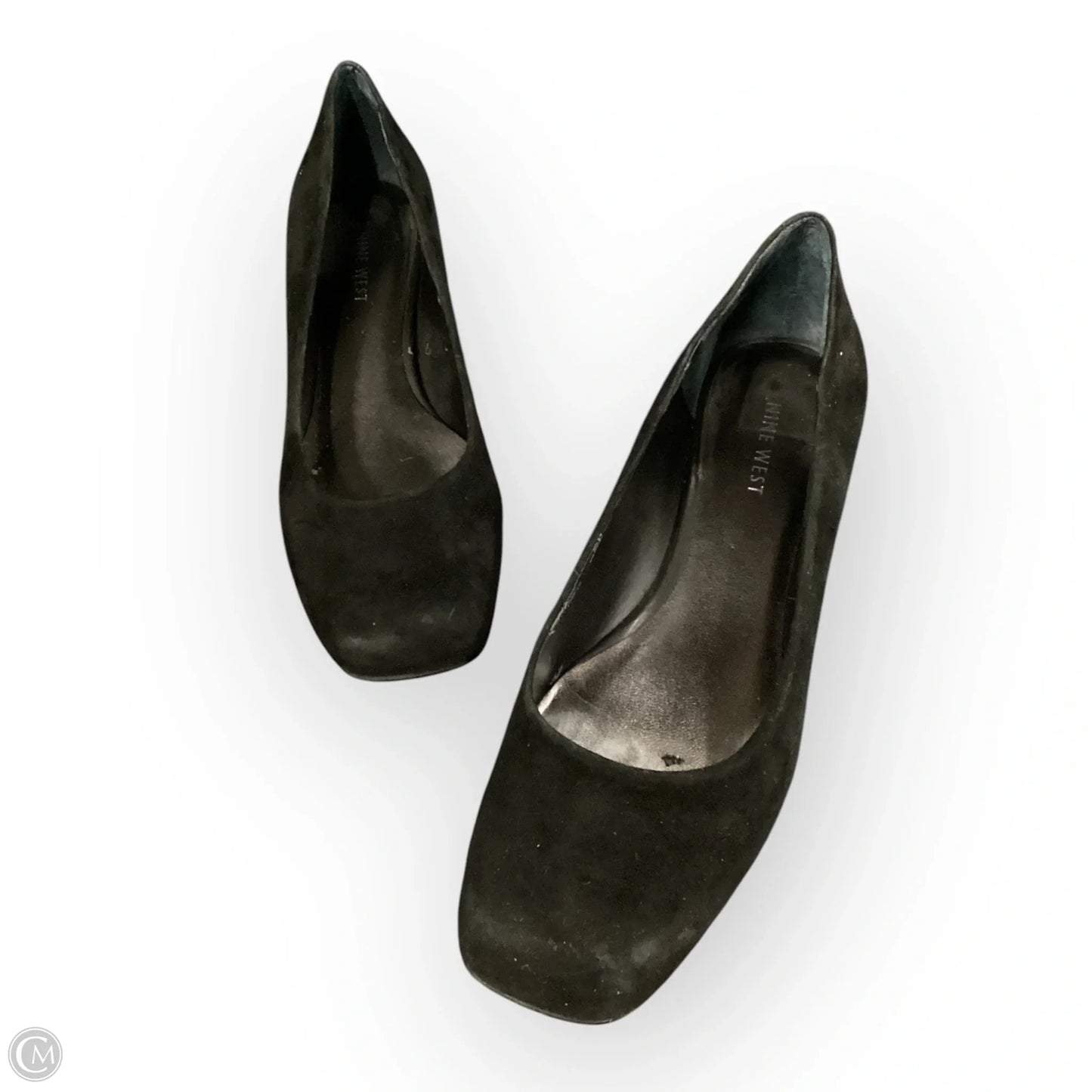 Shoes Heels Block By Nine West In Black, Size: 8.5