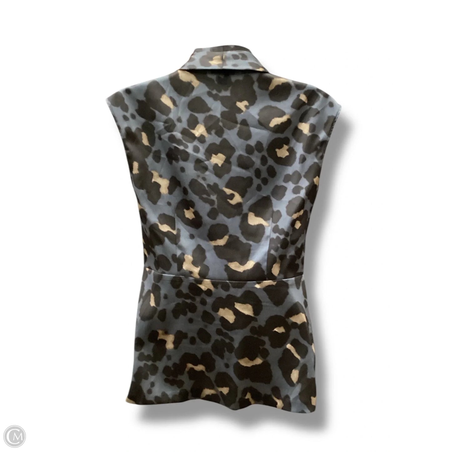 Top Sleeveless By Ann Taylor In Animal Print, Size: 0
