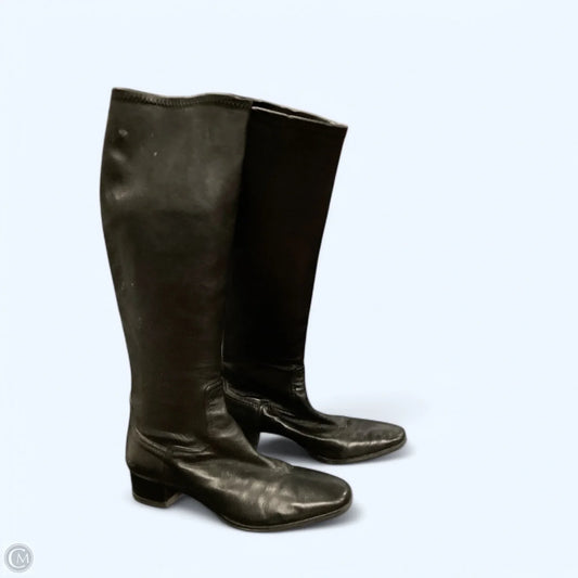 Boots Leather By Cole-haan In Black, Size: 6