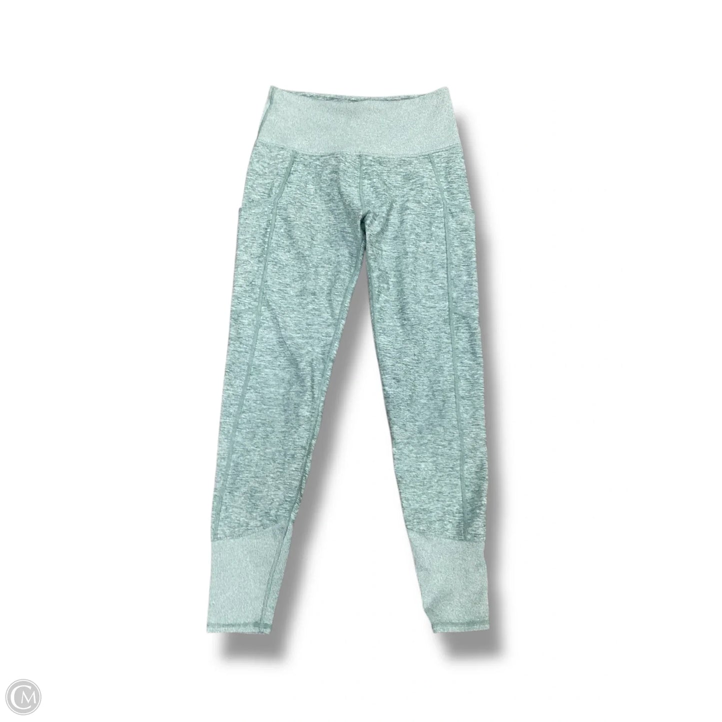 Athletic Leggings By Kirkland In Green, Size: S