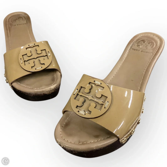 Shoes Designer By Tory Burch In Beige, Size: 6.5