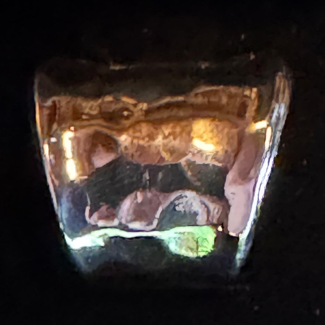 Sterling Silver Hammered Sawan Ring