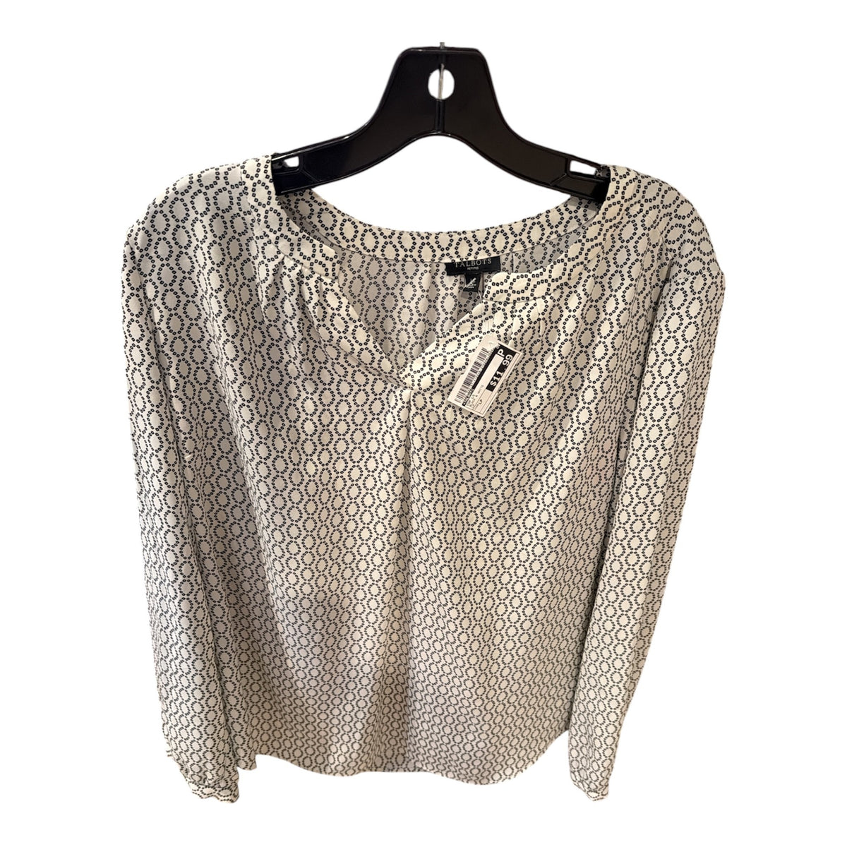 Top Ls By Talbots In Black & White, Size:Lp