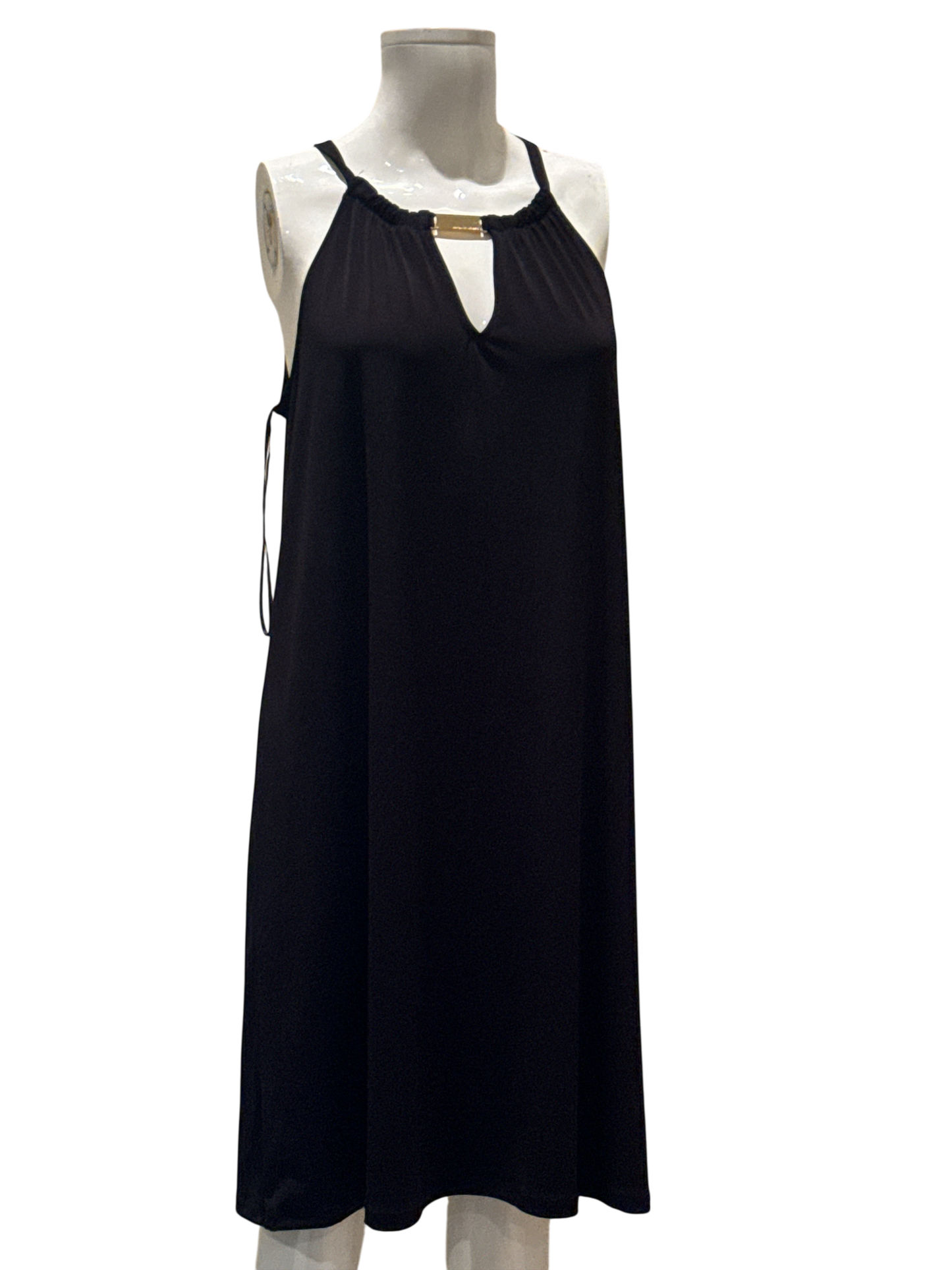 Michael Kors Black Midi Dress - Size M