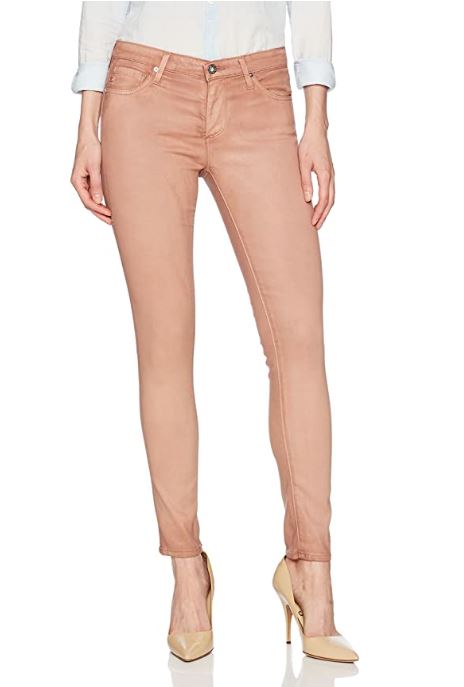 AG Women's The Legging Ankle Skinny Vintage Leatherette - NEW